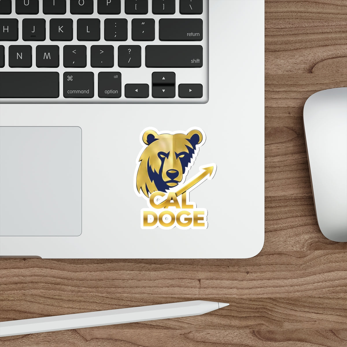 Cal Doge Die-Cut Sticker