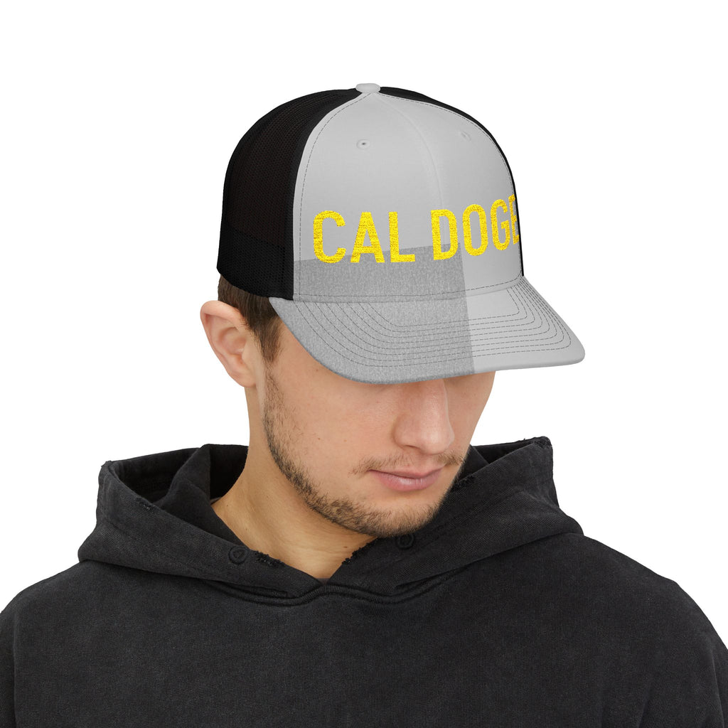 Cal Doge Snapback Trucker Cap