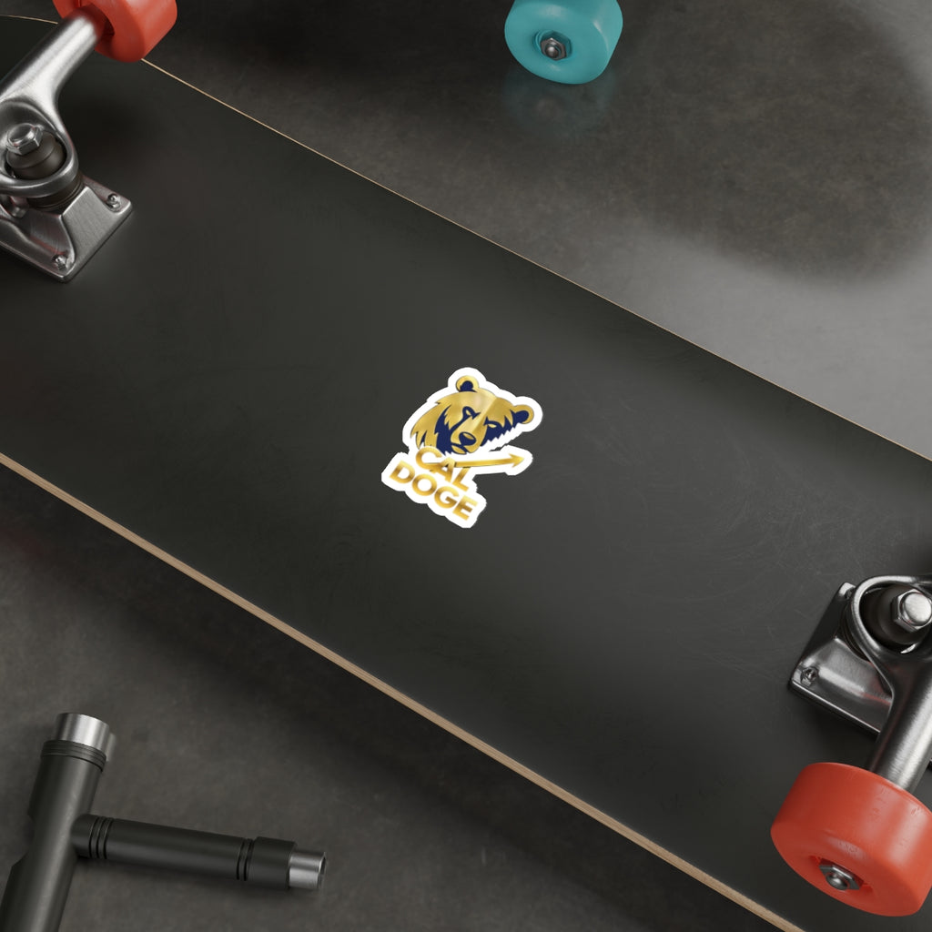 Cal Doge Die-Cut Sticker