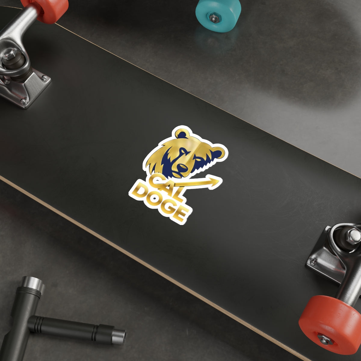 Cal Doge Die-Cut Sticker