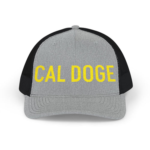 Cal Doge Snapback Trucker Cap