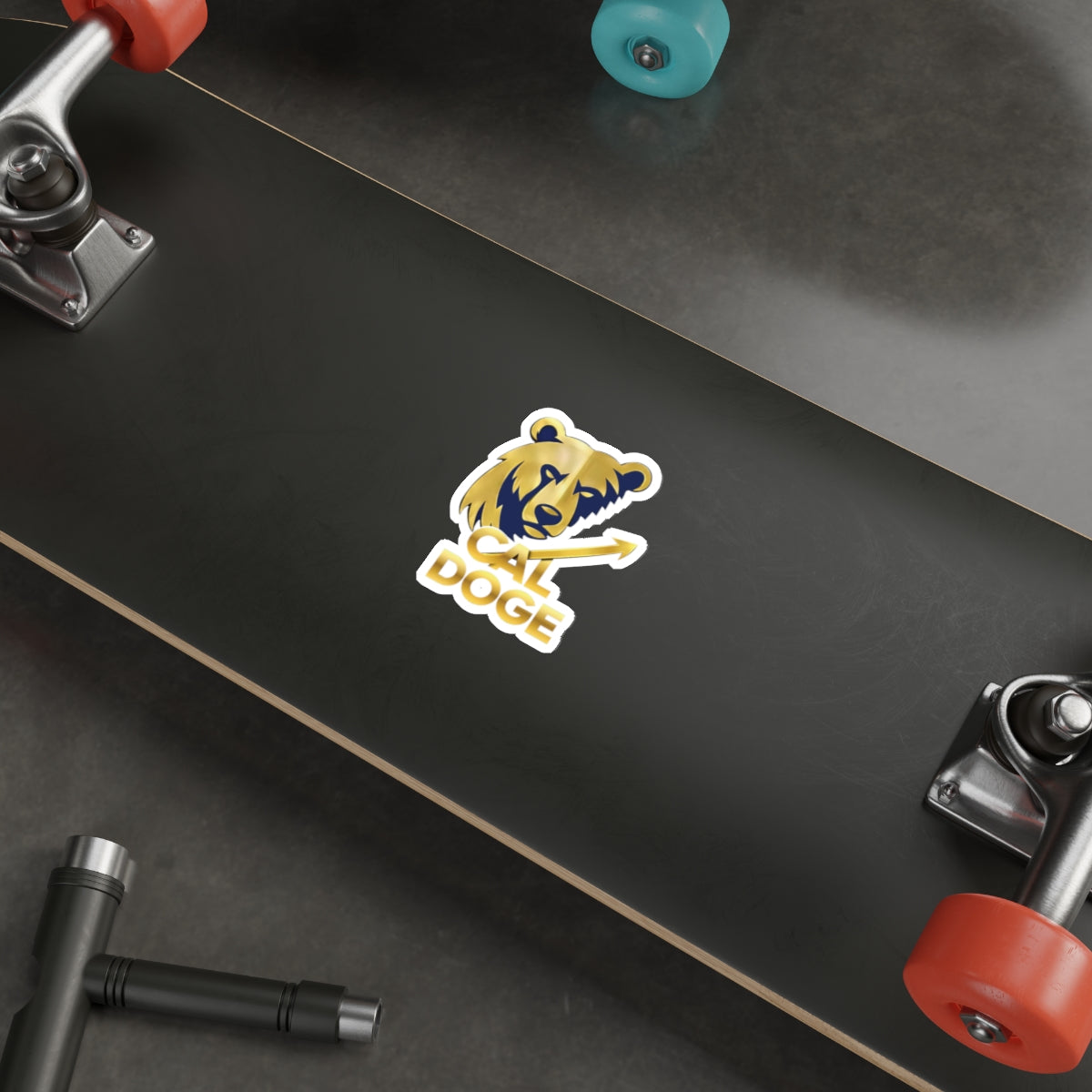 Cal Doge Die-Cut Sticker