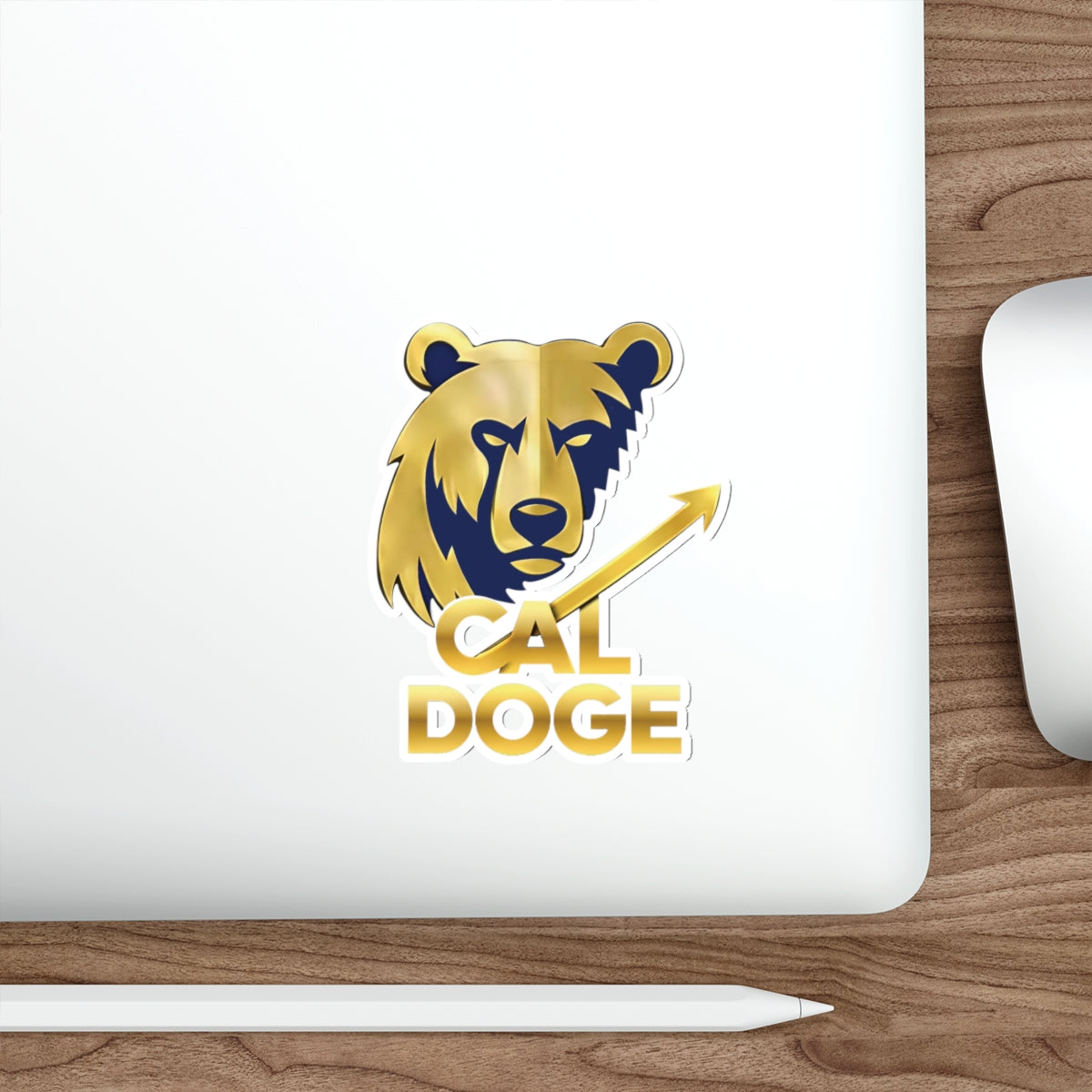 Cal Doge Die-Cut Sticker