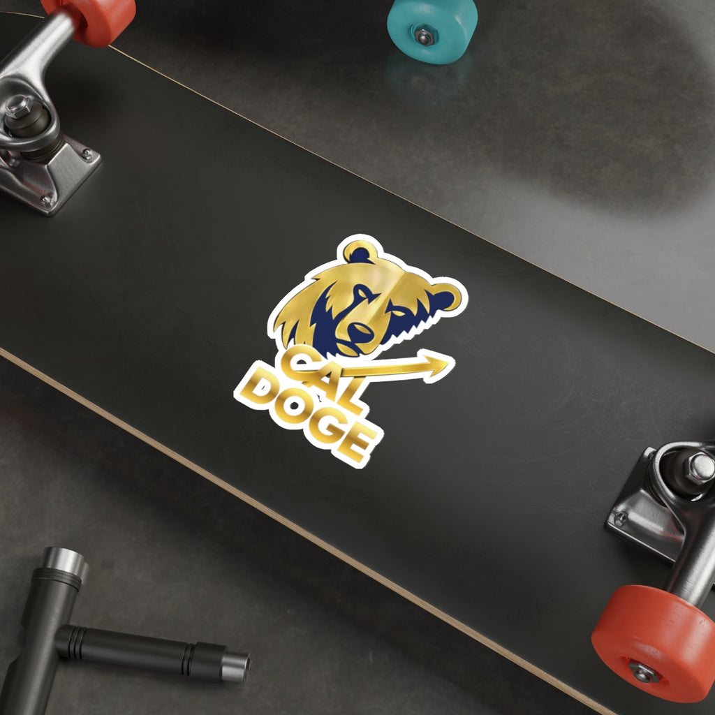 Cal Doge Die-Cut Sticker