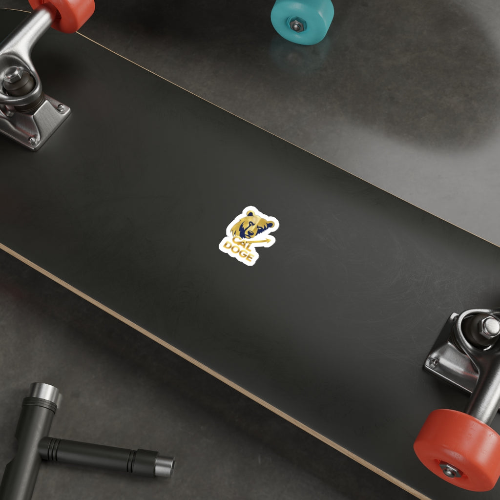 Cal Doge Die-Cut Sticker
